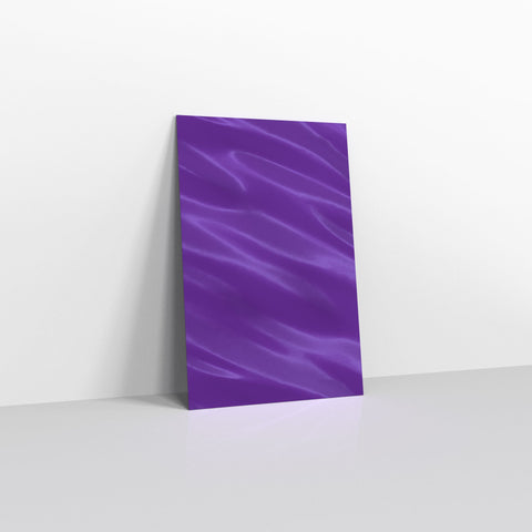 Purple Metallic Finish Foil Envelopes