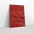 Red Metallic Finish Foil Envelopes