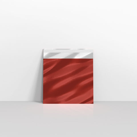 Red Metallic Finish Foil Envelopes