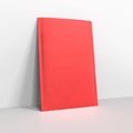 Red Paper Finish Bubble Bag Mailers