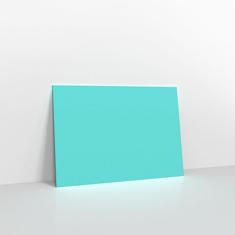 Robin Egg Blue Coloured Gummed V Flap Envelopes