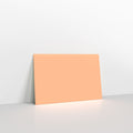 Salmon Pink Coloured Gummed V Flap Envelopes