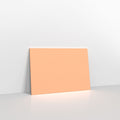 Salmon Pink Coloured Gummed V Flap Envelopes