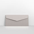 Silver Coloured Peel and Seal V Flap Envelopes