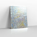 Silver Holographic Metallic Finish Bubble Bag Mailers