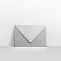 Silver Metallic Coloured Gummed V Flap Envelopes