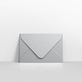 Silver Metallic Coloured Gummed V Flap Envelopes