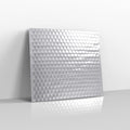 Silver Metallic Finish Bubble Bag Mailers