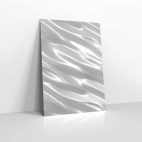 Silver Metallic Finish Foil Envelopes