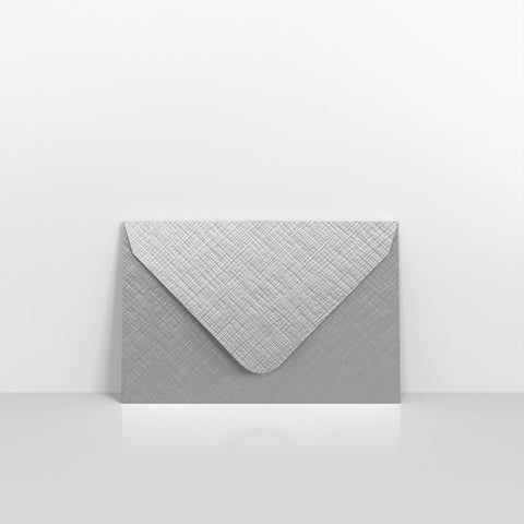 Silver Textured Envelopes