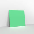 Spearmint Green Coloured Gummed Greeting Card V Flap Envelopes