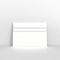 White Blue Opaque Self Seal Business Envelopes