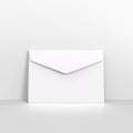 White Coloured Peel and Seal V Flap Envelopes