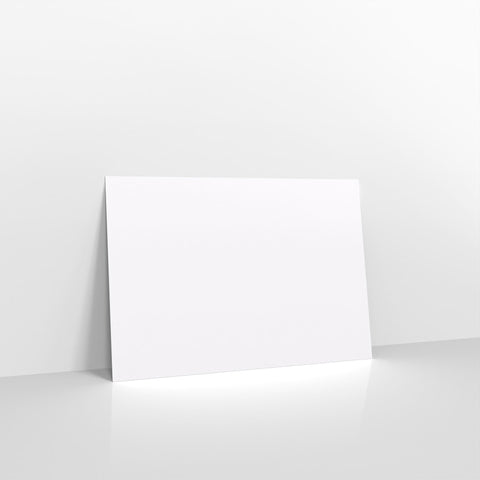 White Coloured Peel and Seal V Flap Envelopes