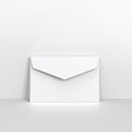 White Coloured Peel and Seal V Flap Envelopes