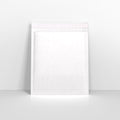 White Paper Finish Bubble Bag Mailers