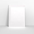 White Paper Finish Bubble Bag Mailers