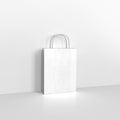 White Paper Twist Carrier Bags