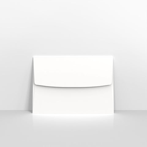 White Tuck Flap Pearlescent Envelopes