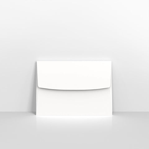 White Tuck Flap Pearlescent Envelopes