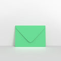 AAE5382 - Spearmint Green Coloured Gummed Greeting Card V Flap Envelopes - Greeting Card Envelopes