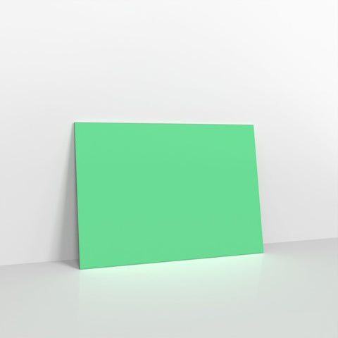 AAE53C5 - Spearmint Green Coloured Gummed Greeting Card V Flap Envelopes - Greeting Card Envelopes