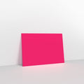 AD28125 - Fuchsia Pink Coloured Gummed V Flap Envelopes - Greeting Card Envelopes