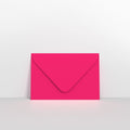 AD2862 - Fuchsia Pink Coloured Gummed V Flap Envelopes - Greeting Card Envelopes