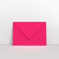 AD28C5 - Fuchsia Pink Coloured Gummed V Flap Envelopes - Greeting Card Envelopes