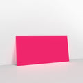 AD28DL - Fuchsia Pink Coloured Gummed V Flap Envelopes - Greeting Card Envelopes