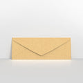 B0280215 - Recycled Kraft Fleck 110gsm V Flap Envelopes - Greeting Card Envelopes