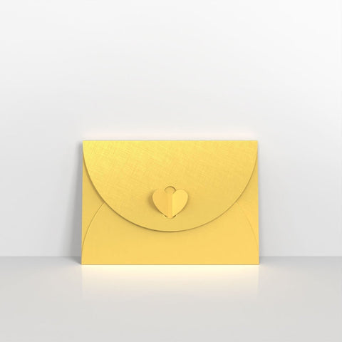 BEC6GY - Golden Yellow Butterfly Envelopes - Butterfly Envelopes