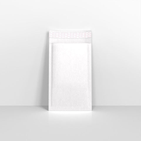 BP215120W - White Paper Finish Bubble Bag Mailers - Paper Finish Bubble Bag Mailers