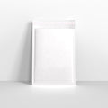 BP265180W - White Paper Finish Bubble Bag Mailers - Paper Finish Bubble Bag Mailers