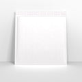 BP350350W - White Paper Finish Bubble Bag Mailers - Paper Finish Bubble Bag Mailers