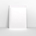 BP360270W - White Paper Finish Bubble Bag Mailers - Paper Finish Bubble Bag Mailers