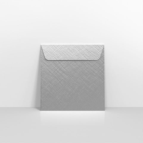 CEB130S - Silver Textured Envelopes - Textured Envelopes