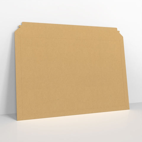 CFM321467M - Manilla Rigid Corrugated Board Mailers - Board Back Envelopes