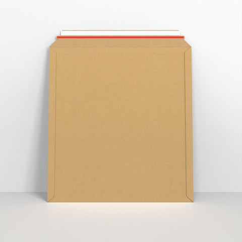 CFM370340M - P - Manilla Rigid Corrugated Board Mailers - Board Back Envelopes