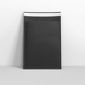 CP350B - Black Paper Finish Bubble Bag Mailers - Paper Finish Bubble Bag Mailers