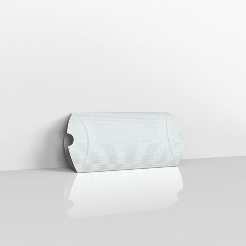 CPB114S - Silver Corrugated Pillow Boxes - Pillow Boxes