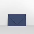 CU62NB - Navy Blue Coloured Gummed V Flap Envelopes - Greeting Card Envelopes