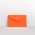 CU62OR - Orange 100gsm Coloured Gummed V Flap Envelopes - Greeting Card Envelopes