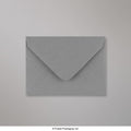 DGREY82 - Dark Grey Coloured Gummed V Flap Envelopes - Greeting Card Envelopes