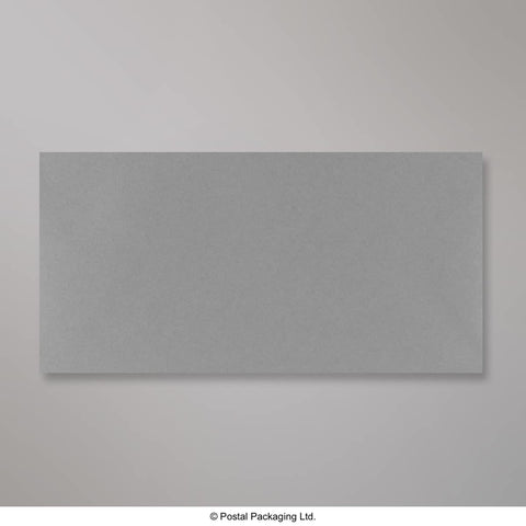 DGREYDL - Dark Grey Coloured Gummed V Flap Envelopes - Greeting Card Envelopes