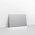 E0562 - Metallic Silver Coloured Gummed V Flap Envelopes - Greeting Card Envelopes