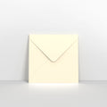 GC110110IVY - Ivory Coloured Gummed V Flap Envelopes - Greeting Card Envelopes