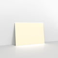 GC125IVY - Ivory Coloured Gummed V Flap Envelopes - Greeting Card Envelopes