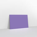 GC125PU - Purple Coloured Gummed V Flap Envelopes - Greeting Card Envelopes