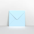 GC130130PB - Pale Blue Coloured Gummed V Flap Envelopes - Greeting Card Envelopes